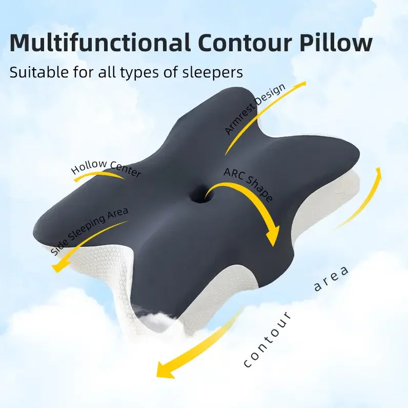 Cervical Comfort Memory Foam Pillow