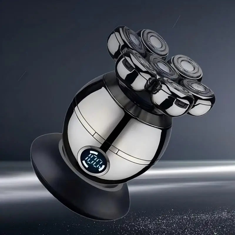 New 7-Blade Electric Shaver Rechargeable Razor for Men, Professional Hair Cutting Tool, Multi-Function Beard Trimmer